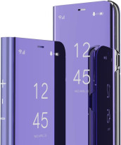 Калъф тефтер огледален CLEAR VIEW за Samsung Galaxy A34 5G SM-A346B лилав 